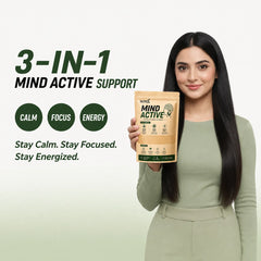 Mind Active – Stress Relief, Brain Focus & Energy Support | Pure Herb's
