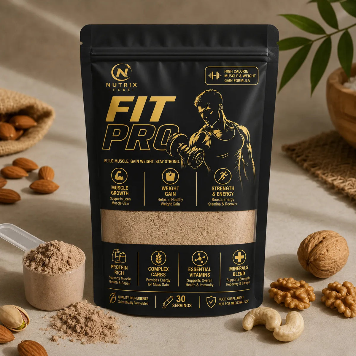 Fit Pro - Healthy Weight Gain Formula | Pure Herb's
