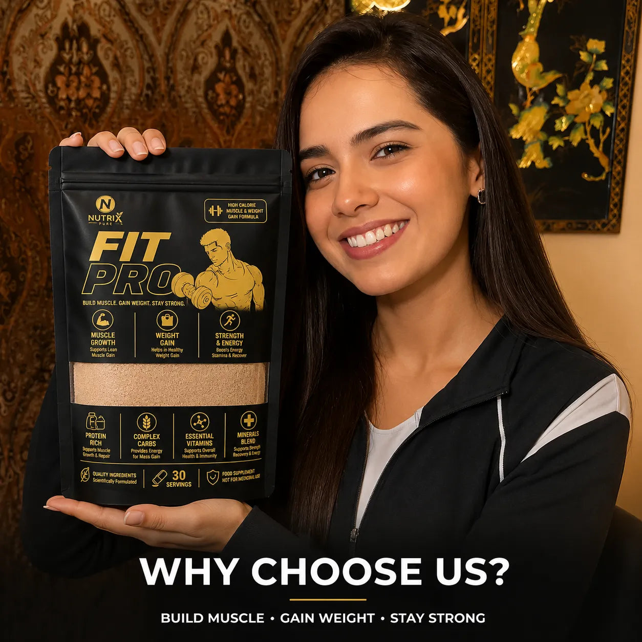 Fit Pro - Healthy Weight Gain Formula | Pure Herb's